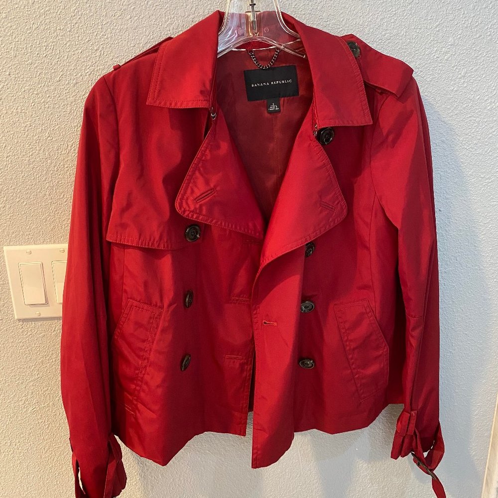 Banana Republic Red Jacket